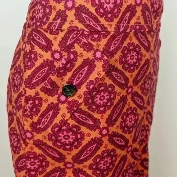 Ann Taylor Pink and Orange Summer Skirt - Picture 8 of 8